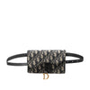 Dior Oblique Canvas Saddle Belt Bag Secondhand