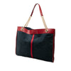 Gucci Large Web Suede Rajah Tote Secondhand