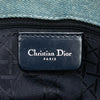 Dior Large Denim Cannage Acrylic Handles Lady Dior Secondhand