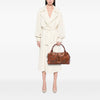 Burberry Leather Heart Studded Boston Bag Secondhand