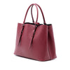 Prada Medium Saffiano Cuir Double Handle Satchel Secondhand