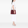 Prada Medium Saffiano Cuir Double Handle Satchel Secondhand