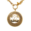 CC Medallion Pendant Necklace - '10s Second-hand