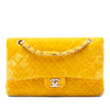 Chanel Medium Classic Velvet Double Flap Secondhand