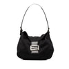 Secondhand Fendi Neoprene Double Flap Shoulder Bag