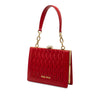 Miu Miu Matelasse Lambskin Kiss Lock Solitaire Satchel Secondhand