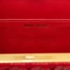 Miu Miu Matelasse Lambskin Kiss Lock Solitaire Satchel Secondhand