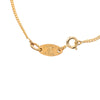 Chanel CC Gold Plated Strass Charm Bracelet Secondhand
