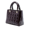 Dior Medium Patent Cannage Lady Dior Secondhand