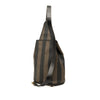 Fendi Pequin Coated Canvas Sling Bag Secondhand