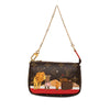 Louis Vuitton Monogram Cats Christmas Animation Mini Pochette Accessories Secondhand