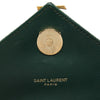 Saint Laurent Medium Chevron Calfskin and Suede Monogram College Satchel Secondhand