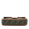 Fendi Zucca Embroidered Canvas Baguette Satchel Secondhand
