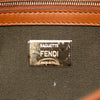 Fendi Zucca Embroidered Canvas Baguette Satchel Secondhand