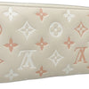 Louis Vuitton Tricolor Monogram Embossed Lambskin Zippy Long Wallet Secondhand