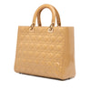 Dior Large Patent Cannage Lady Dior Secondhand