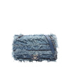 Chanel Mini Paris-Dubai Denim Fringe Single Flap Secondhand