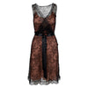 Secondhand Moschino Lace Dress with Pink Camisole 