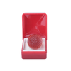 Secondhand Lalique Bague Serpent Ruby 55 Size 7 Red Crystal Ring Snake Jewelry Mib - '00s