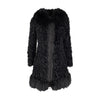 Secondhand Moschino Cheap and Chic Shearling Coat with Fur 