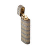 second hand Cartier Les Must 18k Gold & Silver Woven Jacket Lighter
