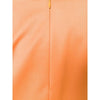 Gianni Versace Orange Wool Mini Skirt - '90s Second hand