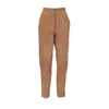 Genny Beige Suede Trousers - '80s Second hand