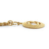 Chanel Coco Mark Round Pendant Necklace GP secondhand