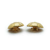 Chanel Coco Mark Round Flowers Clip Earrings GP secondhand