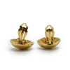Chanel Coco Mark Round Flowers Clip Earrings GP secondhand