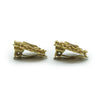 Chanel Coco Mark Chain Round Clip Earrings GP secondhand