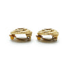 Chanel Coco Mark Spiral Round Clip Earrings GP secondhand
