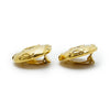 Chanel Coco Mark Button Clip Earrings GP secondhand