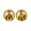 Chanel Coco Mark Button Clip Earrings GP secondhand