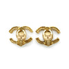 Chanel CC Logo Clip Earrings secondhand