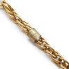 Chanel CC Logo Round Pendant Chain Necklace secondhand