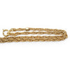 Chanel CC Logo Round Pendant Chain Necklace secondhand