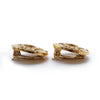 Chanel Coco Mark Chanel Paris Round Clip Earrings GP secondhand