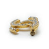 Chanel CC Rhinestone Brooch secondhand