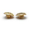 Chanel Coco Mark Round Clip Earrings GP secondhand