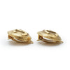 Chanel Coco Mark Round Clip Earrings GP secondhand