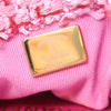 Chanel CHANEL Matelasse Drawstring Bucket Bag 2WAY Shoulder Bag Fabric Pink Used Women Secondhand
