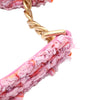Chanel CHANEL Matelasse Drawstring Bucket Bag 2WAY Shoulder Bag Fabric Pink Used Women Secondhand