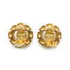 Chanel Vintage Artificial Pearl Round Clip Earrings secondhand