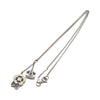Chanel CC Logo Camellia Pendant Necklace secondhand