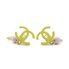 Chanel Coco Mark Pendant Earrings secondhand