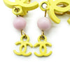 Chanel Coco Mark Pendant Earrings secondhand