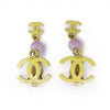 Chanel Coco Mark Pendant Earrings secondhand