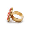 Chanel Four Leaf Clover Ring GP secondhand