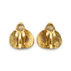Chanel Coco Mark Heart Clip Earrings GP secondhand